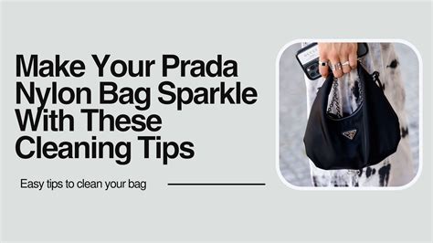 how to clean prada bag.